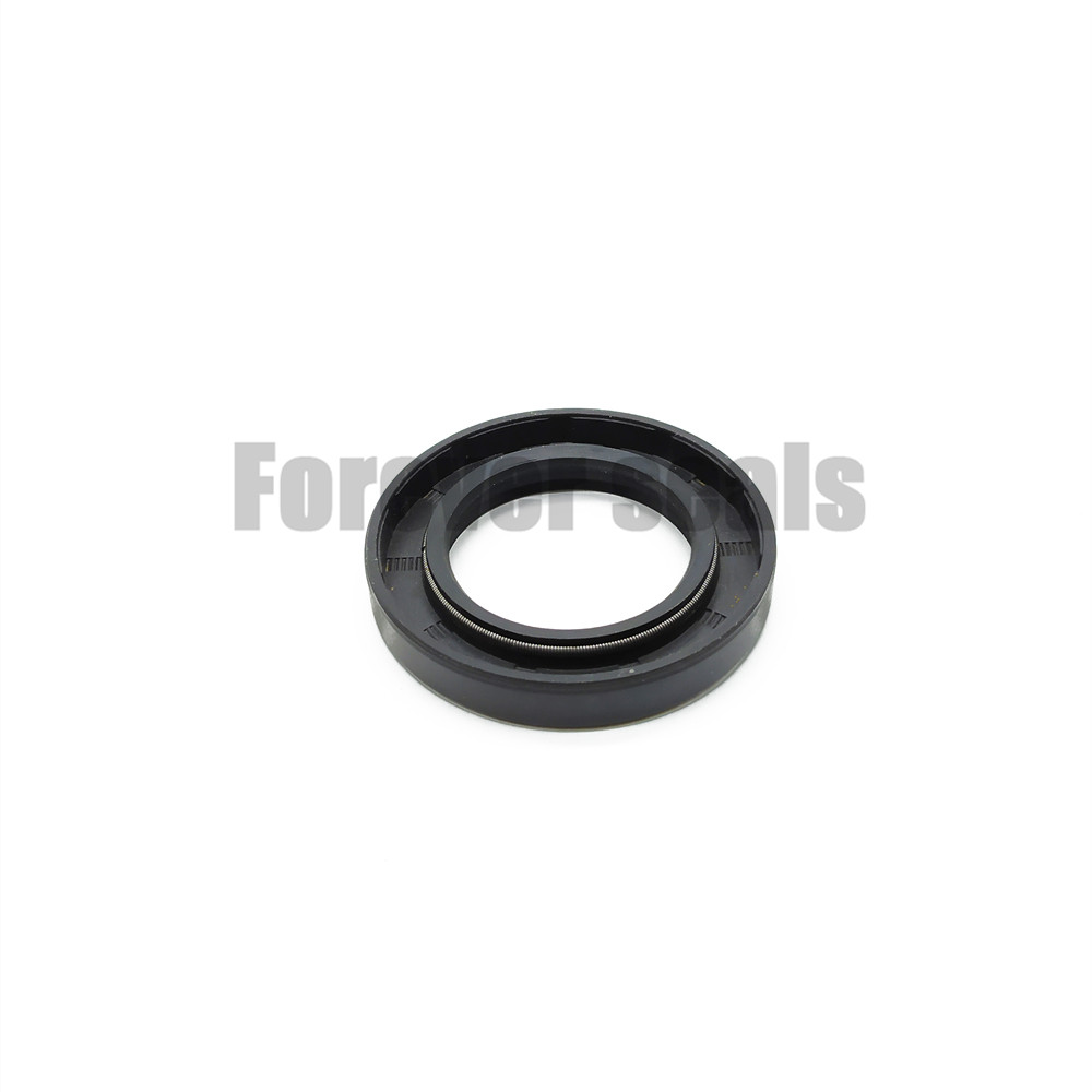 Rotary spring oil resistance double lip rubber TC seal