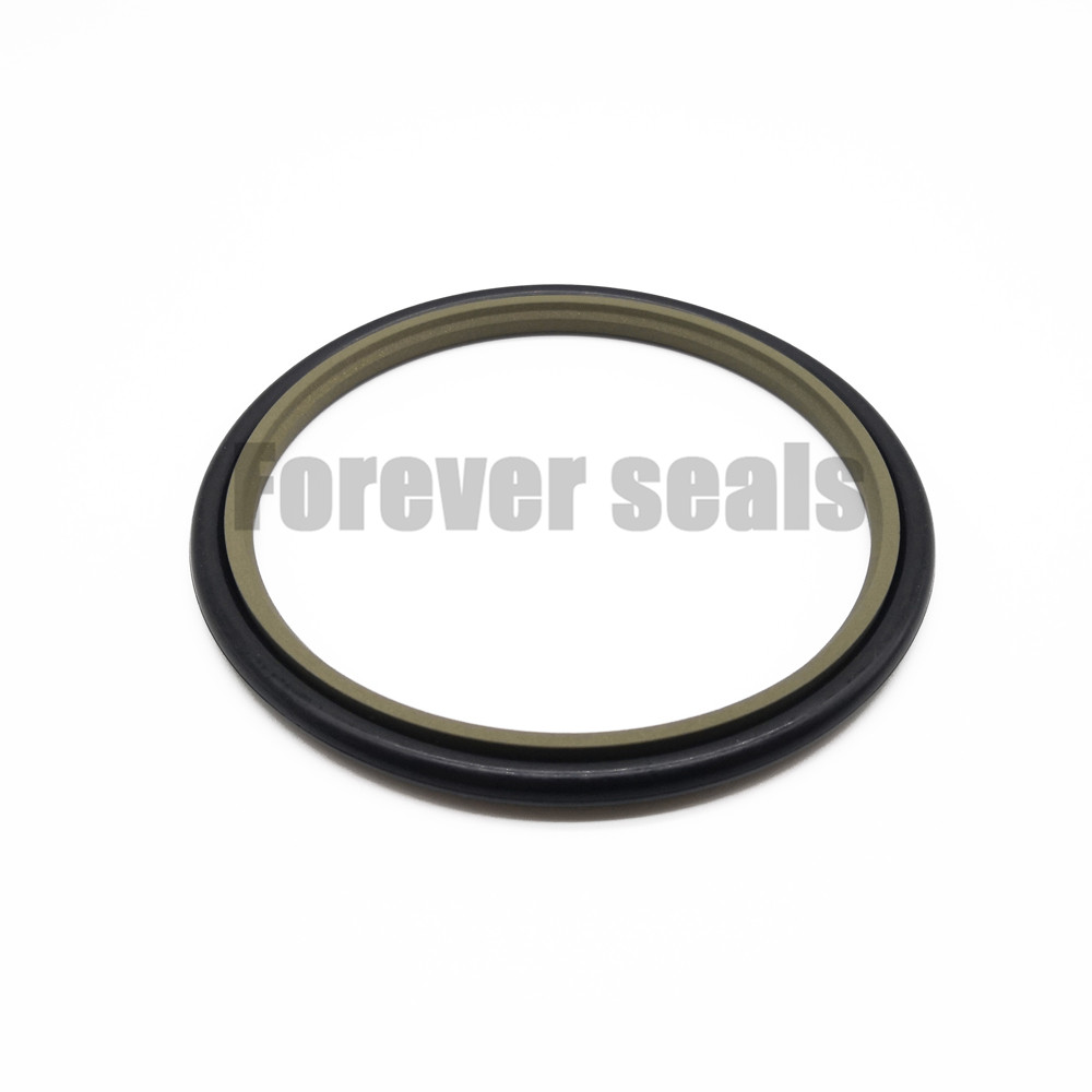 Hydraulic cylinder bronze PTFE rod buffer step seals GSJ