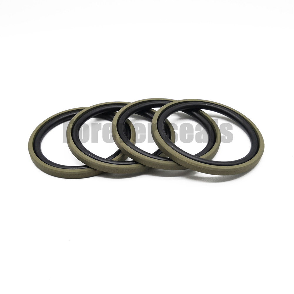 Hydraulic cylinder bronze PTFE piston seal glyd ring GSF