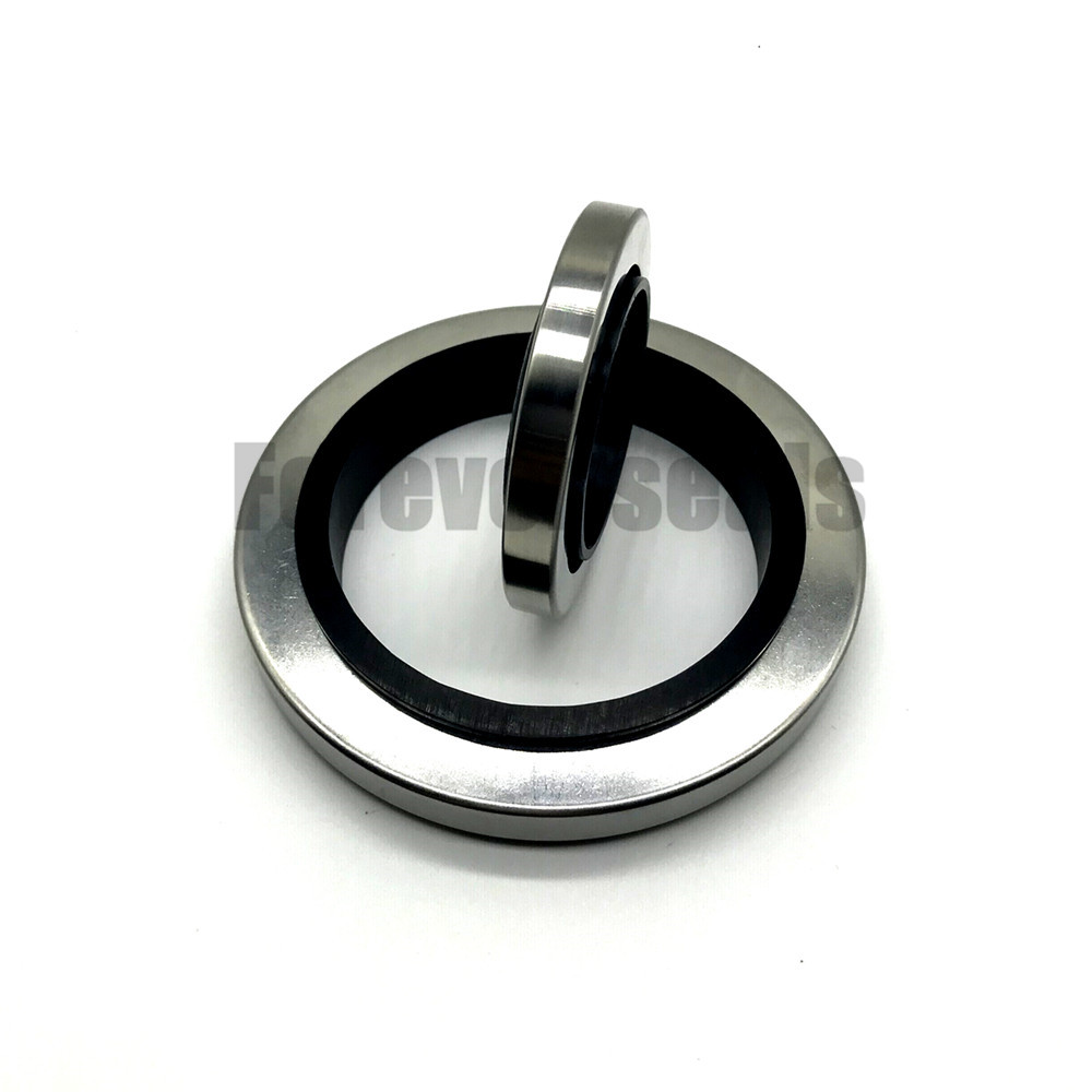 Stainless steel PTFE double lip oil seal