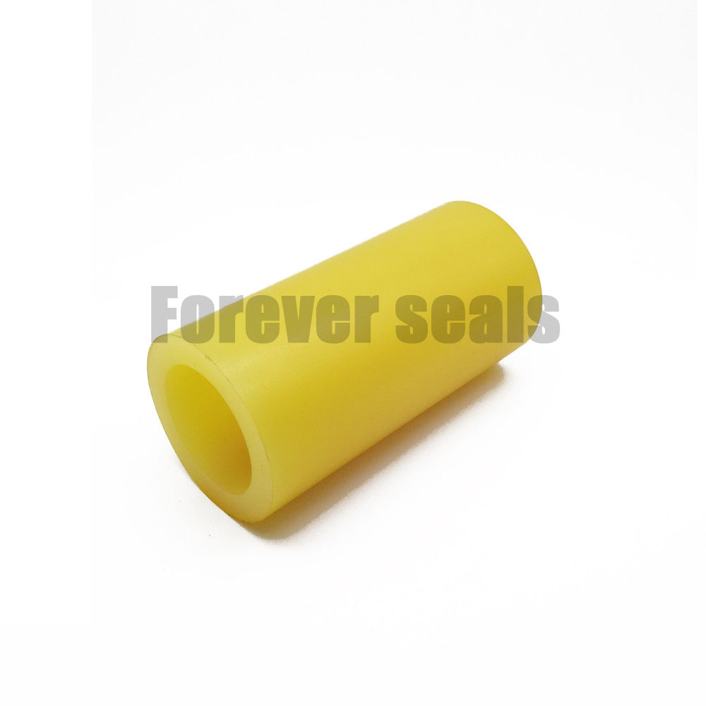 Yellow PU polyurethane tube for CNC process