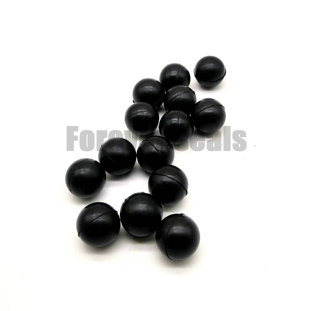Industry NBR FKM viton rubber screen cleaning ball 20mm