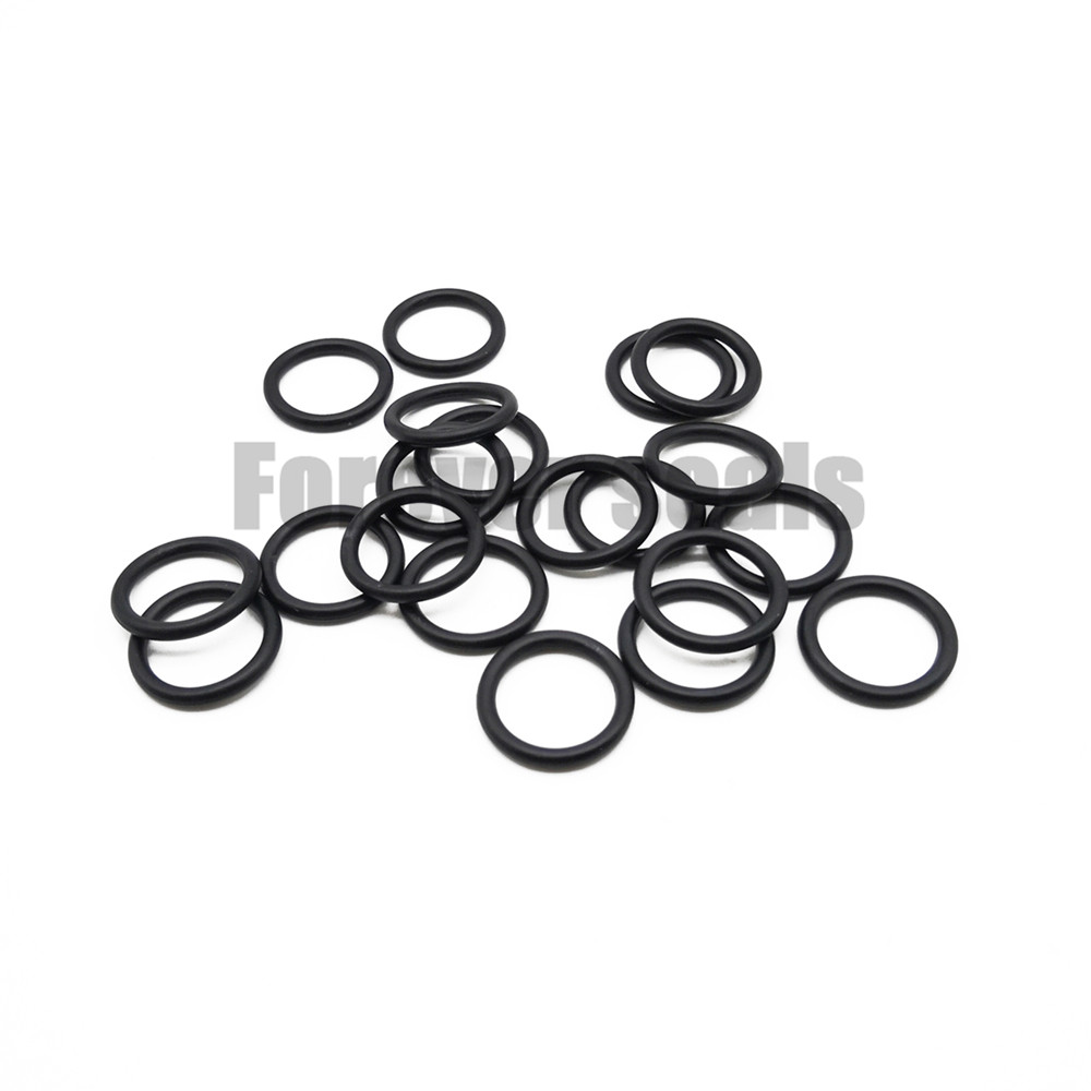 NBR buna nitrile rubber o rings with AS568 and P G standard