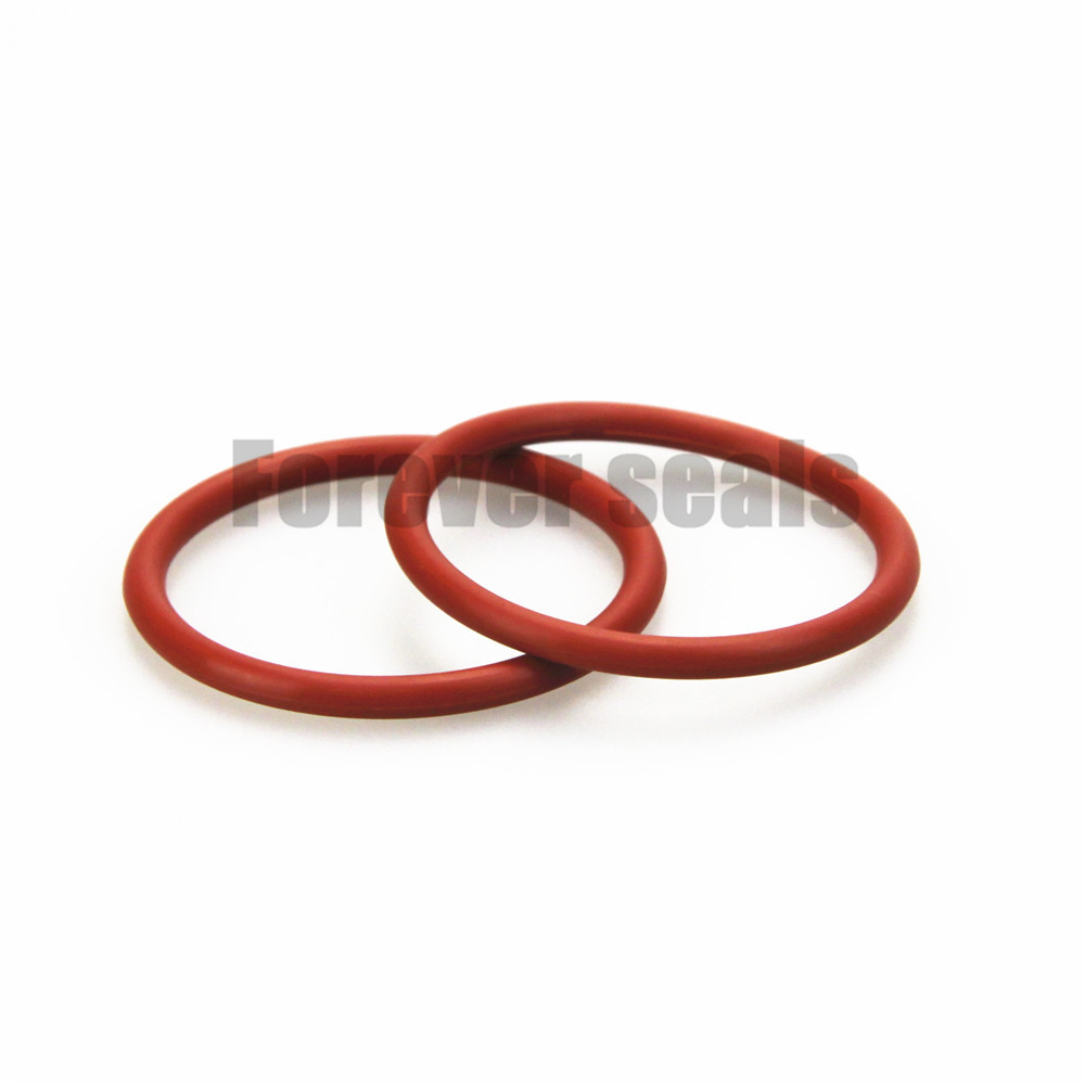 High temperature resistance rubber red silicone O-Rings